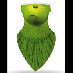 The Grinch adult face mask